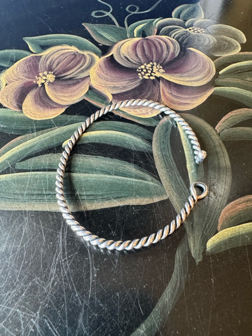 James Avery Twisted Sterling Silver Bracelet 925 - Picture 5 of 7